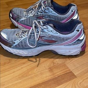 Women’s Brooks running shoes.